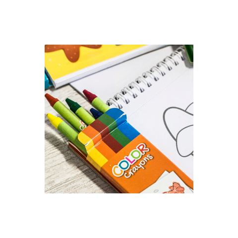 Apli Kids, Kolorowanka z kredkami - Farma Apli Kids, Kolorowanka z kredkami - Farma