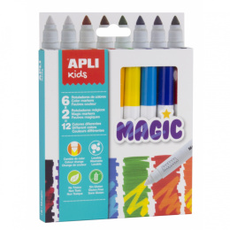 Apli Kids, Magiczne flamastry - 8 kolorów