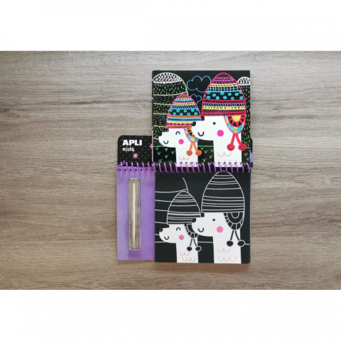 Apli Kids, Wydrapywanka - Happy Apli Kids, Wydrapywanka - Happy