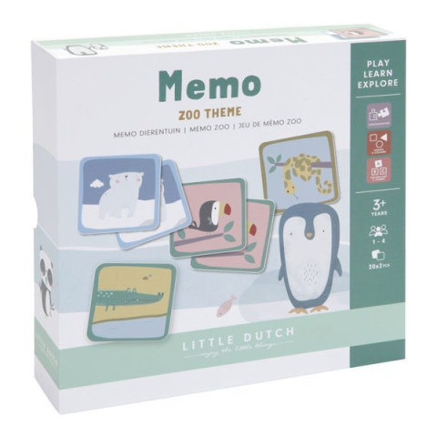 Little Dutch Gra Memory Zoo Little Dutch Gra Memory Zoo