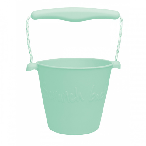 Scrunch Bucket, Składane wiaderko do wody i piasku- Miętowy Scrunch Bucket, Składane wiaderko do wody i piasku- Miętowy