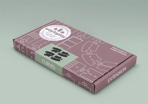 WayToPlay, Curves Extension Set, Zestaw rozszerzający Zakręty WayToPlay, Curves Extension Set, Zestaw rozszerzający Zakręty