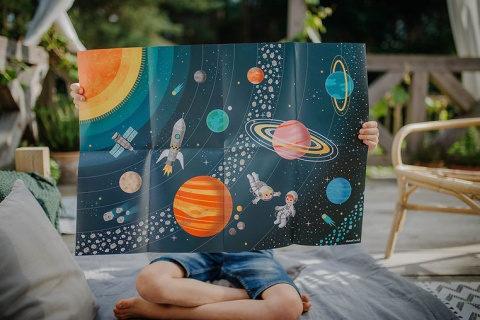 Janod Puzzle edukacyjne Układ słoneczny 100 elementów Janod Puzzle edukacyjne Układ słoneczny 100 elementów