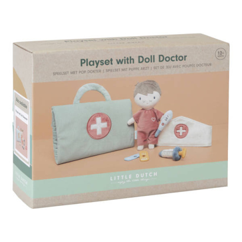 Little Dutch Zestaw do zabawy z lalką Doktor Little Dutch Zestaw do zabawy z lalką Doktor