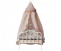 Maileg, Baldachim, Miniature bed canopy - Rose