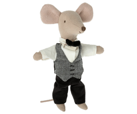 Maileg, Ubranko myszki - Waiter clothes for mouse Maileg, Ubranko myszki - Waiter clothes for mouse