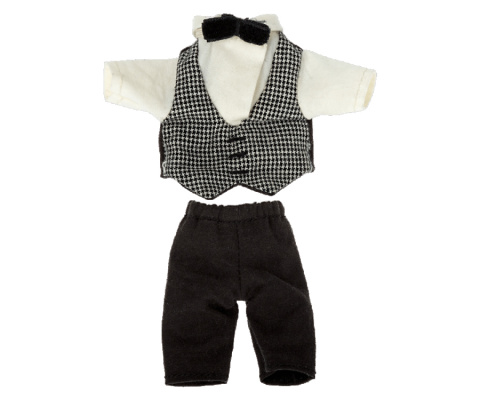 Maileg, Ubranko myszki - Waiter clothes for mouse Maileg, Ubranko myszki - Waiter clothes for mouse