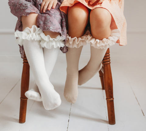 Mama's Feet - Podkolanówki - TUTU- Beż Mama's Feet - Podkolanówki - TUTU- Beż