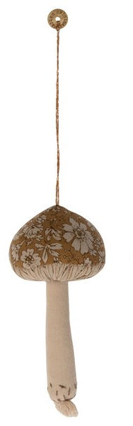 Maileg Grzyb Mushroom ornament 1 szt. Żółty