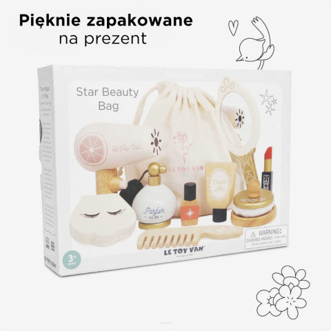 Le Toy Van Zestaw kosmetyków drewnianych Le Toy Van Zestaw kosmetyków drewnianych