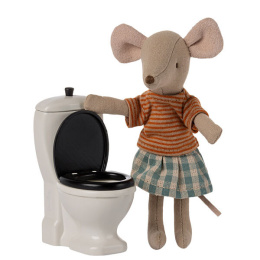 Maileg Toaleta Akcesoria Toilet, Mouse