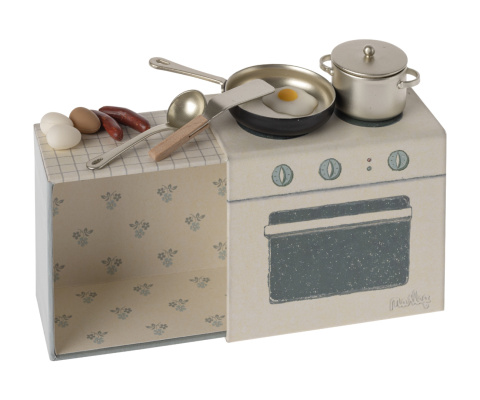 Maileg - zestaw kuchenny , Cooking set, Mouse Maileg - zestaw kuchenny , Cooking set, Mouse