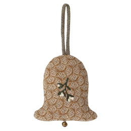 Maileg Dekoracja Dzwonek - Bell ornament, Large 1 szt. Biały kwiat