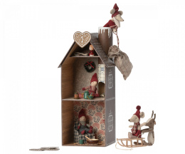 Maileg Domek świąteczny z piernika - Gingerbread house, Mouse