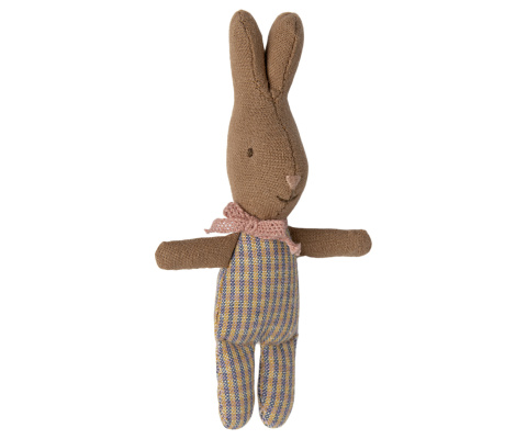 Maileg Króliczek - Rabbit, My - Rose/Blue check Maileg Króliczek - Rabbit, My - Rose/Blue check