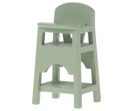 Maileg Krzesło do karmienia - High chair, Mouse - Mint