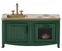 Maileg Kuchnia - Kitchen, Mouse - Dark green