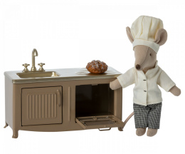 Maileg Kuchnia - Kitchen, Mouse - Light brown