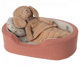 Maileg Legowisko dla pluszowego psa- Dog basket Coral