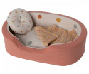 Maileg Legowisko dla pluszowego psa- Dog basket Coral