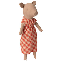 Maileg Świnka Maskotka - Pig Dress