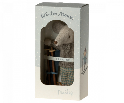 Maileg Myszka zimowa Starszy brat - Winter mouse, Big brother Maileg Myszka zimowa Starszy brat - Winter mouse, Big brother