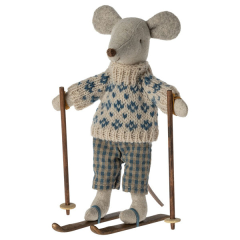 Maileg Myszka zimowa - Winter mouse, Dad Maileg Myszka zimowa - Winter mouse, Dad
