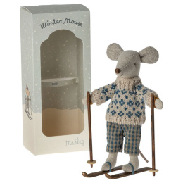 Maileg Myszka zimowa - Winter mouse, Dad