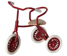 Maileg Rowerek Trójkołowy - Abri à tricycle, Mouse - Red