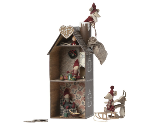 Maileg - Świąteczny domek z piernika dla myszek , Gingerbread house , Mouse Maileg - Świąteczny domek z piernika dla myszek , Gingerbread house , Mouse