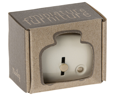 Maileg Toster z chlebem Off White, Miniature toaster & bread Maileg Toster z chlebem Off White, Miniature toaster & bread