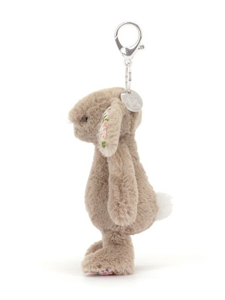 Jellycat Breloczek Króliczek z Kwiecistymi Uszami Beżowy „Petal” 18 cm Jellycat Breloczek Króliczek z Kwiecistymi Uszami Beżowy „Petal” 18 cm