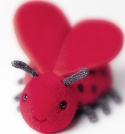 Jellycat London Biedronka Loulou Love 13 cm