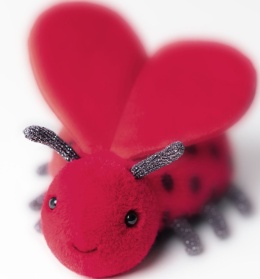 Jellycat London Biedronka Loulou Love 13 cm