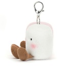Jellycat London Breloczek Wesołe Pianki Marshmallow 15 cm