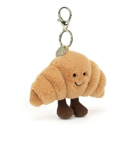 Jellycat London Breloczek Wesoły Croissant 16 cm