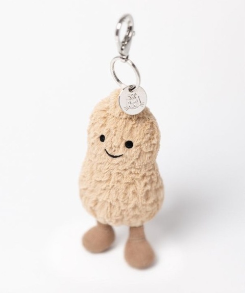 Jellycat London Breloczek Wesoły Fistaszek 18 cm Jellycat London Breloczek Wesoły Fistaszek 18 cm