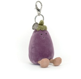 Jellycat London Breloczek Zabawny Bakłażan 12 cm
