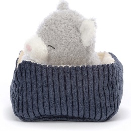 Jellycat London Kotek w Legowisku 10 cm