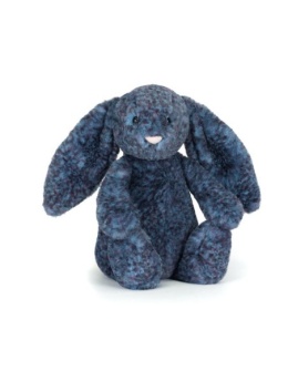 Jellycat London Króliczek LUX Granatowa Mgła 31 cm