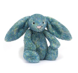 Jellycat London Króliczek LUX Lazurowy 31 cm