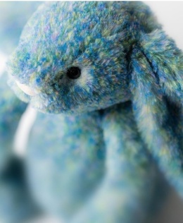 Jellycat London Króliczek LUX Lazurowy 31 cm