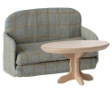 Maileg - Sofa rozkładana w kratkę - Myszka