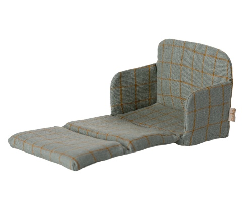 Maileg - Sofa rozkładana w kratkę - Myszka Maileg - Sofa rozkładana w kratkę - Myszka
