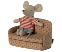 Maileg - Sofa rozkładana w kropki , Myszka