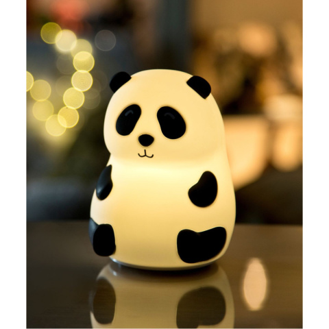 Panda Lampka Silikonowa Biała Panda Lampka Silikonowa Biała